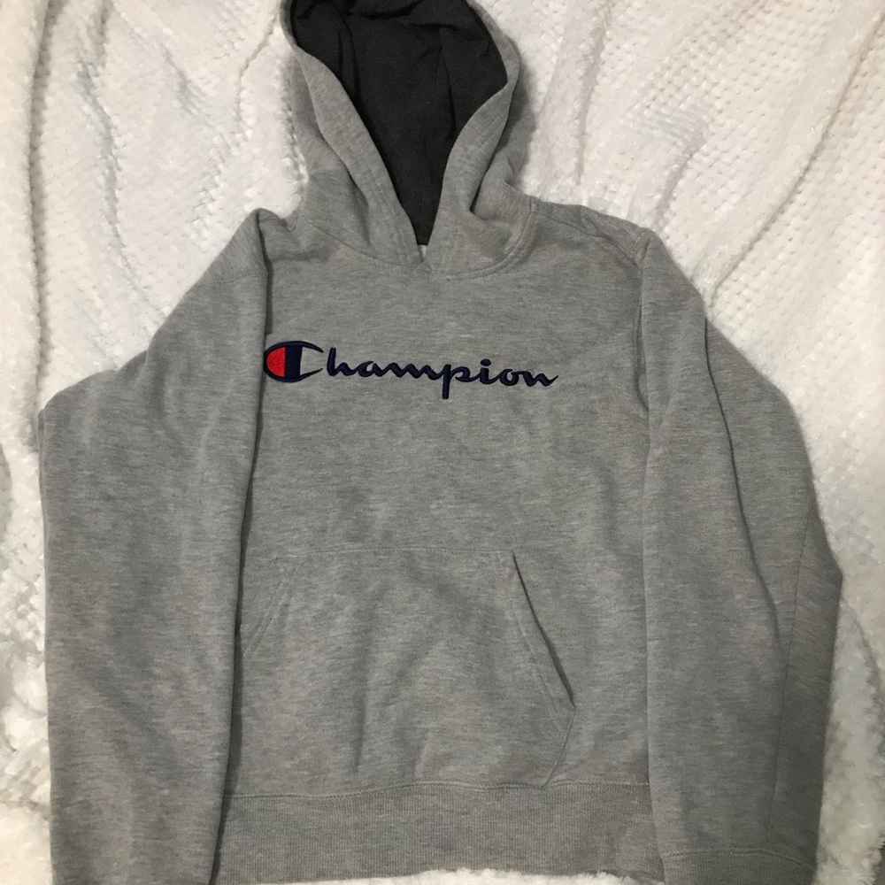 This is a champion hoodie